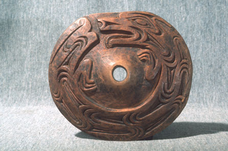 A spindle whorl