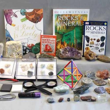 rocks and minerals burke box contents