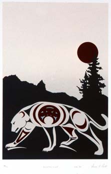 Mountain Lion, 
Susan A. Point, 1986