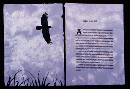 The Raven, 
Susan A. Point, 1990