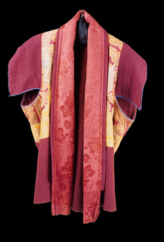 Monk's  Robe (Tibet), sheep wool and silk, 1964. 