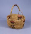 Western Washington Coiled Raffia Baskets