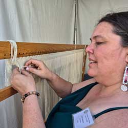 ruth hallows weaving