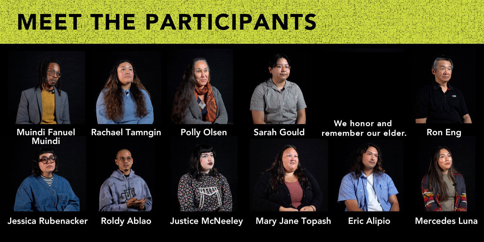 participants in the on our terms project