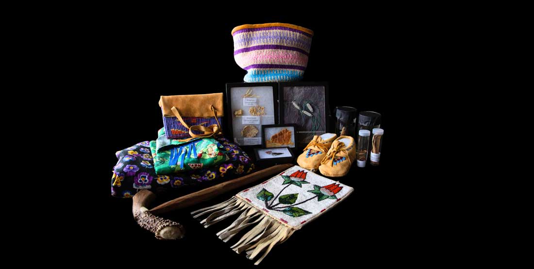 contents of the native peoples of the columbia plateau burke box