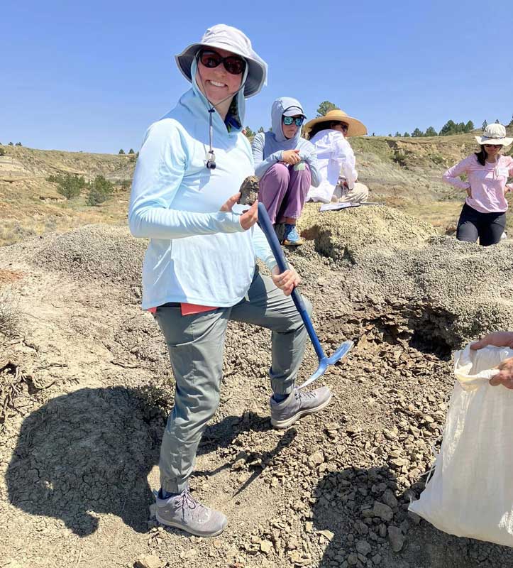 jen mcgonigle working during DIG 2023