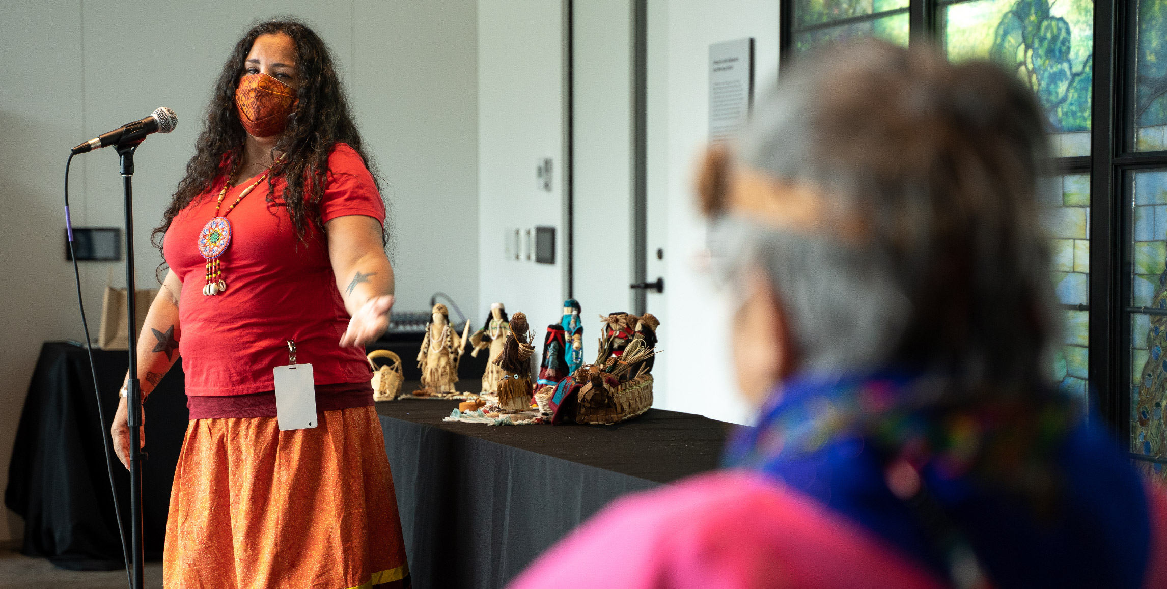 D’Ana Valenzuela shares her experience and gratitude from working with Celeste Whitewolf and the Núun ken’witnéewit artist family.