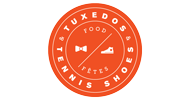 tuxedos and tennis shoes logo