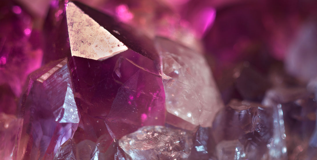 natural amethyst