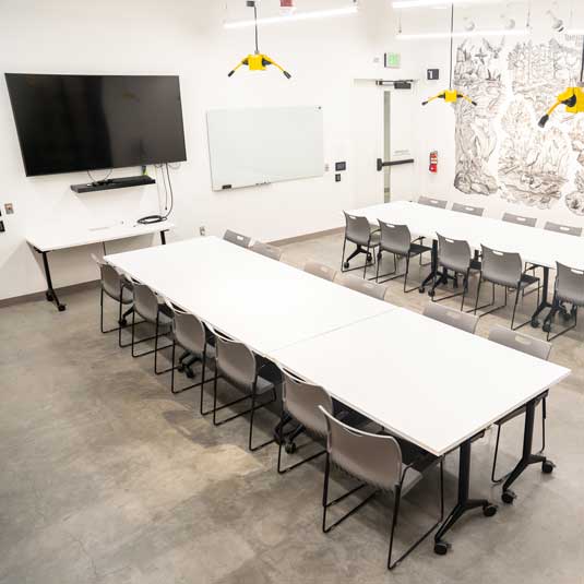 learning lab at the burke museum