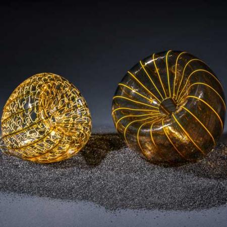 glass work by Trenton Quiocho