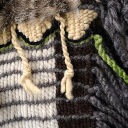 detail of weaving