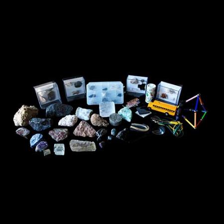  contents of rocks and minerals burke box