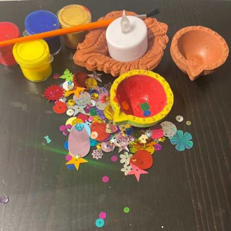 diya craft supplies