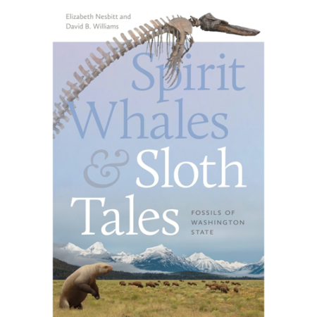 image of cover of the book spirit whales and sloth tales: fossils of washington state