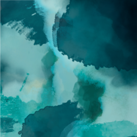 teal watercolor pattern