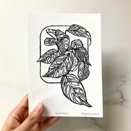 Adansonii print by Angelique Guina
