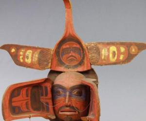 The mask that likely inspired the Seahawks logo in its open position