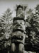 Haida Pole, Photo By A. de Menil
