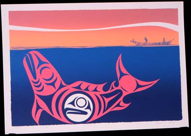 Fishing, 
Susan A. Point, 1988