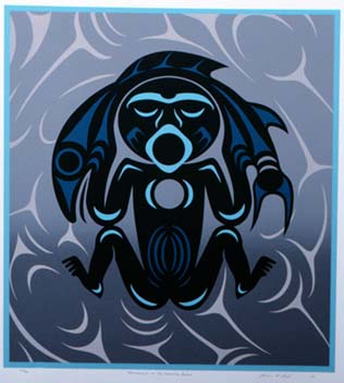 Reflection of the Sockeye People, 
Susan A. Point, 1990