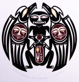 Thunder and Lightening Bird, 
Susan A. Point, 1981