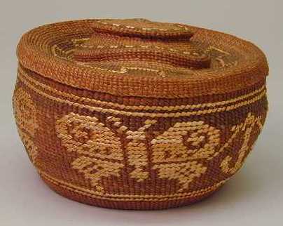 Example of Tsimshian basketry