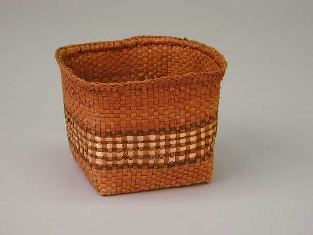 Example of Tsimshian basketry