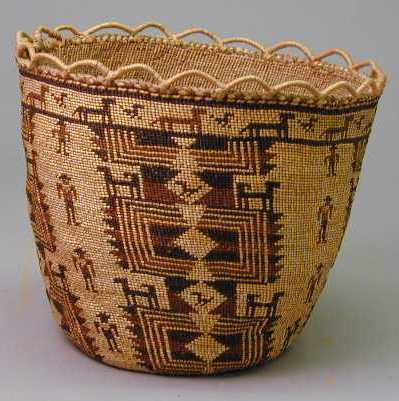 Example of Twana basketry