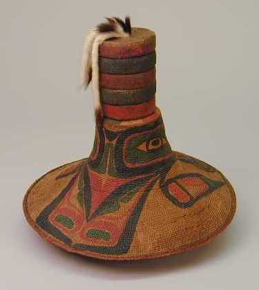 Example of Haida hat