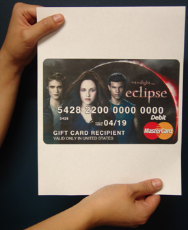 Twilight Eclipse Mastercard